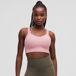 Like New Lululemon Like a Cloud Bra D/DD - Size 8 Pink Tide